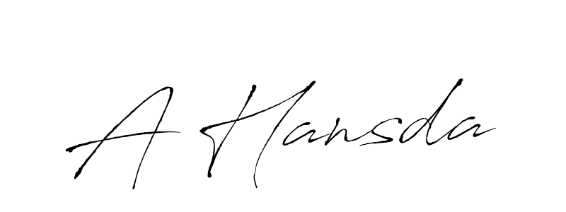 It looks lik you need a new signature style for name A Hansda. Design unique handwritten (Antro_Vectra) signature with our free signature maker in just a few clicks. A Hansda signature style 6 images and pictures png