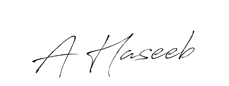 Make a beautiful signature design for name A Haseeb. Use this online signature maker to create a handwritten signature for free. A Haseeb signature style 6 images and pictures png