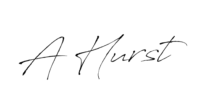 The best way (Antro_Vectra) to make a short signature is to pick only two or three words in your name. The name A Hurst include a total of six letters. For converting this name. A Hurst signature style 6 images and pictures png