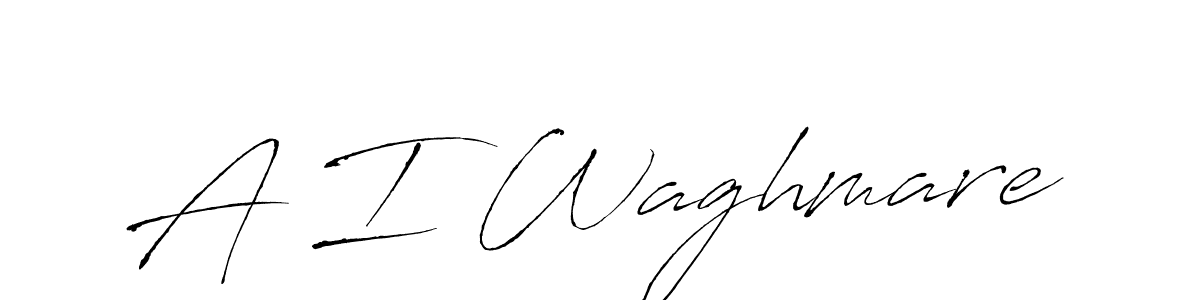 Here are the top 10 professional signature styles for the name A I Waghmare. These are the best autograph styles you can use for your name. A I Waghmare signature style 6 images and pictures png