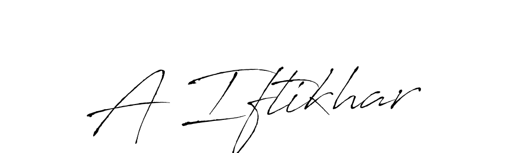 Also we have A Iftikhar name is the best signature style. Create professional handwritten signature collection using Antro_Vectra autograph style. A Iftikhar signature style 6 images and pictures png