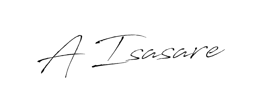 Also we have A Isasare name is the best signature style. Create professional handwritten signature collection using Antro_Vectra autograph style. A Isasare signature style 6 images and pictures png