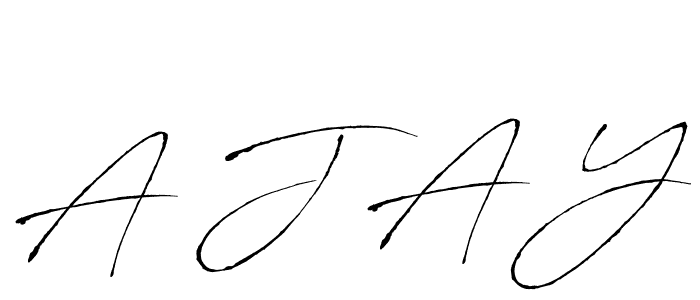 if you are searching for the best signature style for your name A J A Y. so please give up your signature search. here we have designed multiple signature styles  using Antro_Vectra. A J A Y signature style 6 images and pictures png