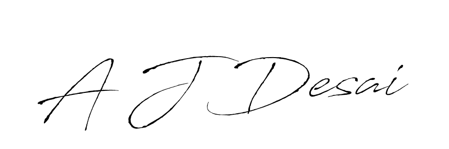 Make a beautiful signature design for name A J Desai. Use this online signature maker to create a handwritten signature for free. A J Desai signature style 6 images and pictures png