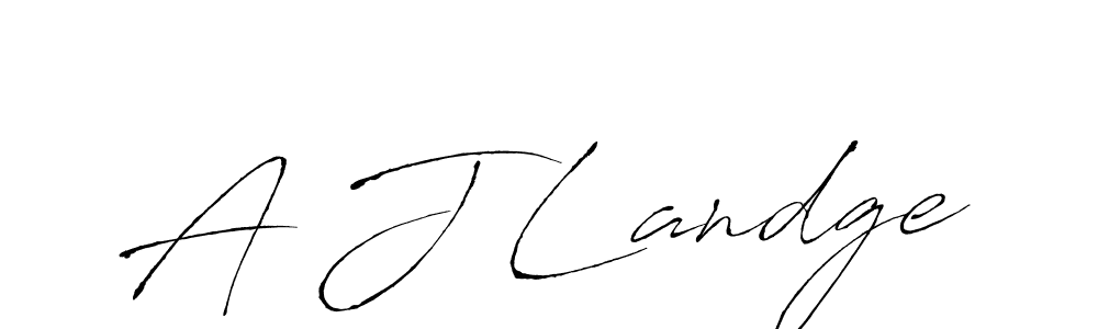 How to Draw A J Landge signature style? Antro_Vectra is a latest design signature styles for name A J Landge. A J Landge signature style 6 images and pictures png