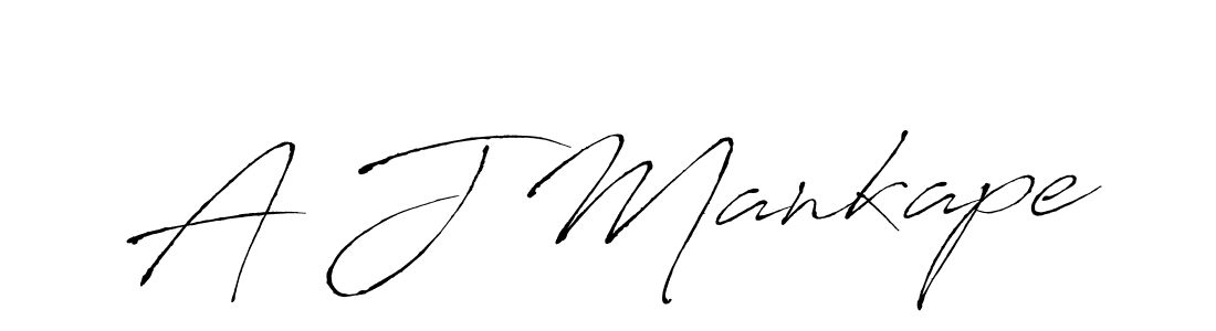 Once you've used our free online signature maker to create your best signature Antro_Vectra style, it's time to enjoy all of the benefits that A J Mankape name signing documents. A J Mankape signature style 6 images and pictures png