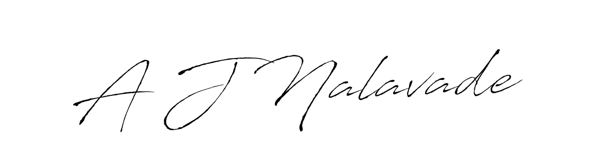 It looks lik you need a new signature style for name A J Nalavade. Design unique handwritten (Antro_Vectra) signature with our free signature maker in just a few clicks. A J Nalavade signature style 6 images and pictures png