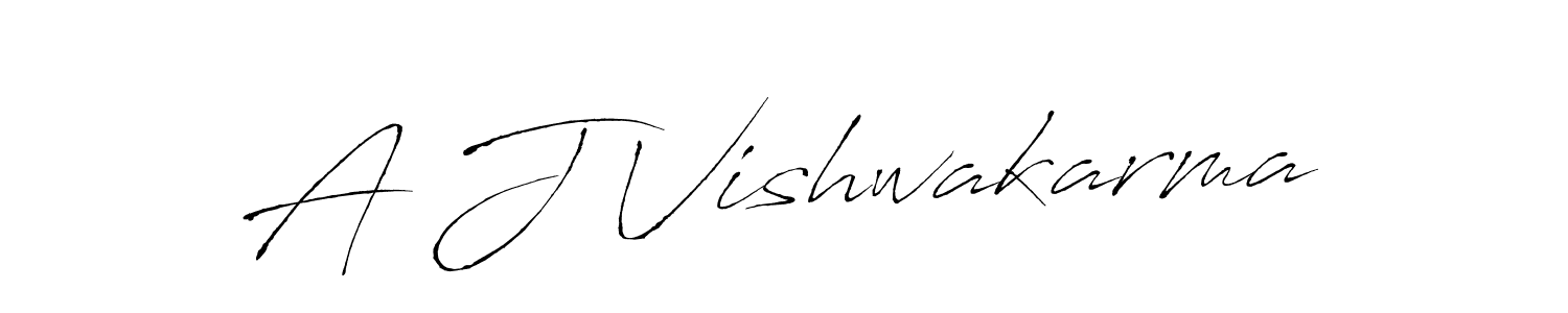 You should practise on your own different ways (Antro_Vectra) to write your name (A J Vishwakarma) in signature. don't let someone else do it for you. A J Vishwakarma signature style 6 images and pictures png