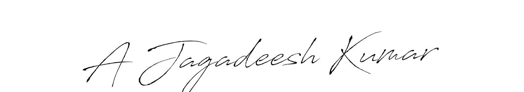 This is the best signature style for the A Jagadeesh Kumar name. Also you like these signature font (Antro_Vectra). Mix name signature. A Jagadeesh Kumar signature style 6 images and pictures png