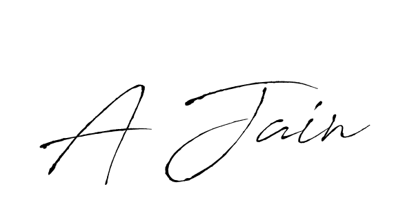 Here are the top 10 professional signature styles for the name A Jain. These are the best autograph styles you can use for your name. A Jain signature style 6 images and pictures png