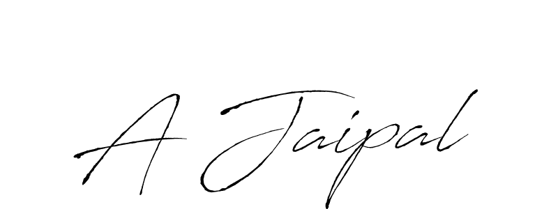 A Jaipal stylish signature style. Best Handwritten Sign (Antro_Vectra) for my name. Handwritten Signature Collection Ideas for my name A Jaipal. A Jaipal signature style 6 images and pictures png