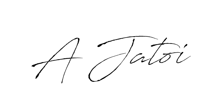 It looks lik you need a new signature style for name A Jatoi. Design unique handwritten (Antro_Vectra) signature with our free signature maker in just a few clicks. A Jatoi signature style 6 images and pictures png