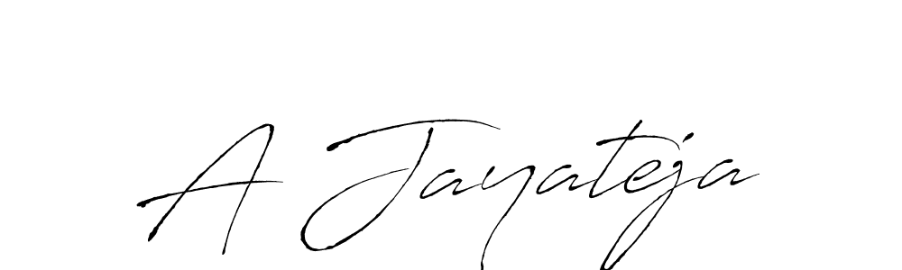 How to Draw A Jayateja signature style? Antro_Vectra is a latest design signature styles for name A Jayateja. A Jayateja signature style 6 images and pictures png