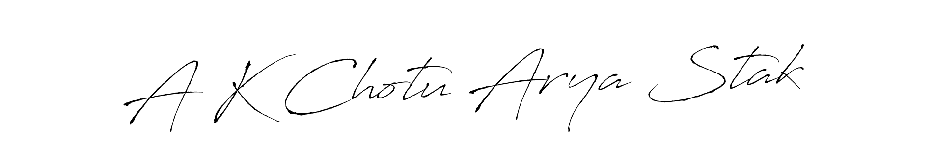 It looks lik you need a new signature style for name A K Chotu Arya Stak. Design unique handwritten (Antro_Vectra) signature with our free signature maker in just a few clicks. A K Chotu Arya Stak signature style 6 images and pictures png