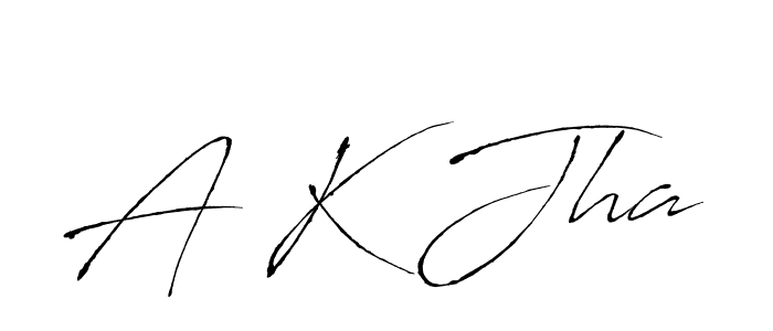 Once you've used our free online signature maker to create your best signature Antro_Vectra style, it's time to enjoy all of the benefits that A K Jha name signing documents. A K Jha signature style 6 images and pictures png