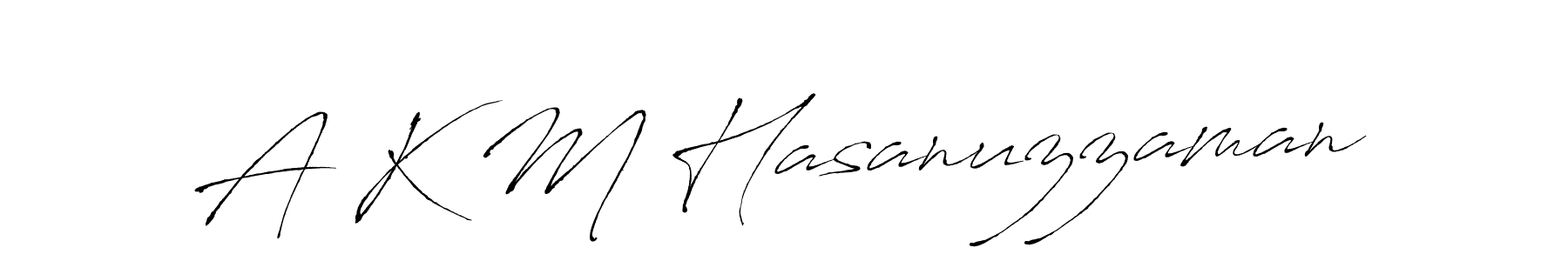 Make a beautiful signature design for name A K M Hasanuzzaman. Use this online signature maker to create a handwritten signature for free. A K M Hasanuzzaman signature style 6 images and pictures png