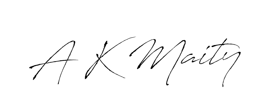 How to Draw A K Maity signature style? Antro_Vectra is a latest design signature styles for name A K Maity. A K Maity signature style 6 images and pictures png