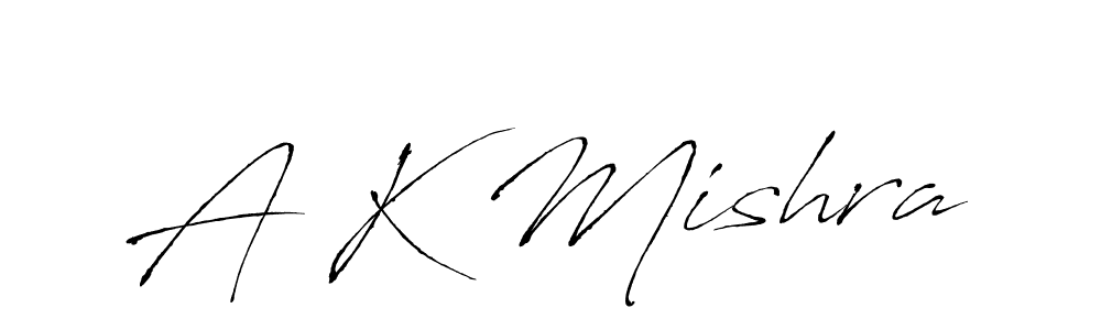Use a signature maker to create a handwritten signature online. With this signature software, you can design (Antro_Vectra) your own signature for name A K Mishra. A K Mishra signature style 6 images and pictures png