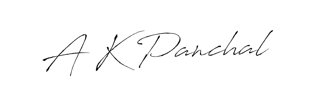 Use a signature maker to create a handwritten signature online. With this signature software, you can design (Antro_Vectra) your own signature for name A K Panchal. A K Panchal signature style 6 images and pictures png