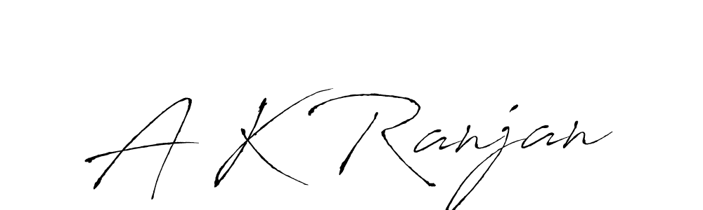 Also we have A K Ranjan name is the best signature style. Create professional handwritten signature collection using Antro_Vectra autograph style. A K Ranjan signature style 6 images and pictures png