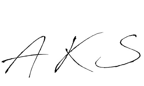 Also You can easily find your signature by using the search form. We will create A K S name handwritten signature images for you free of cost using Antro_Vectra sign style. A K S signature style 6 images and pictures png