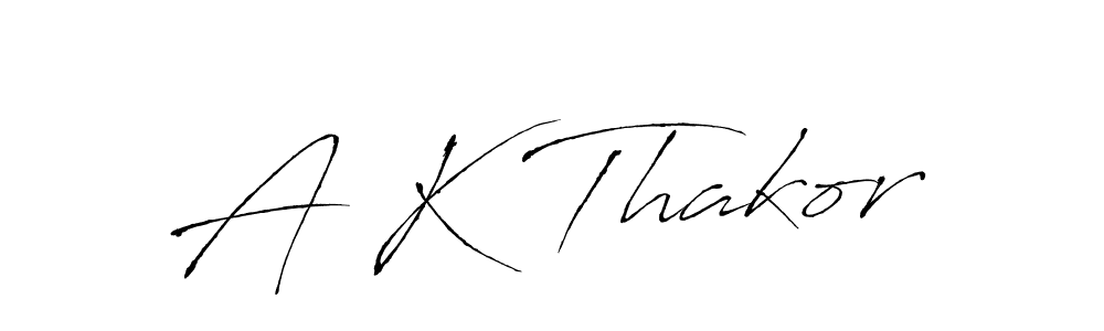 Also You can easily find your signature by using the search form. We will create A K Thakor name handwritten signature images for you free of cost using Antro_Vectra sign style. A K Thakor signature style 6 images and pictures png
