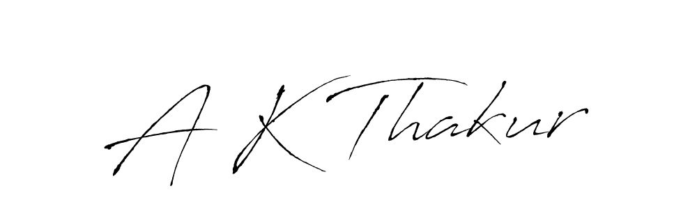 How to Draw A K Thakur signature style? Antro_Vectra is a latest design signature styles for name A K Thakur. A K Thakur signature style 6 images and pictures png