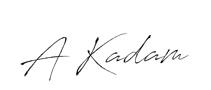 How to Draw A Kadam signature style? Antro_Vectra is a latest design signature styles for name A Kadam. A Kadam signature style 6 images and pictures png