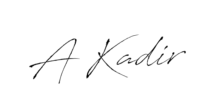 Create a beautiful signature design for name A Kadir. With this signature (Antro_Vectra) fonts, you can make a handwritten signature for free. A Kadir signature style 6 images and pictures png