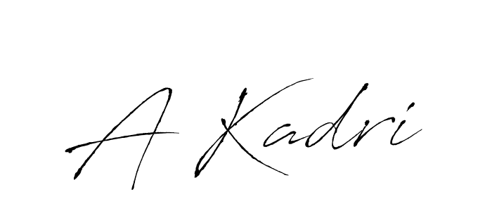 You should practise on your own different ways (Antro_Vectra) to write your name (A Kadri) in signature. don't let someone else do it for you. A Kadri signature style 6 images and pictures png