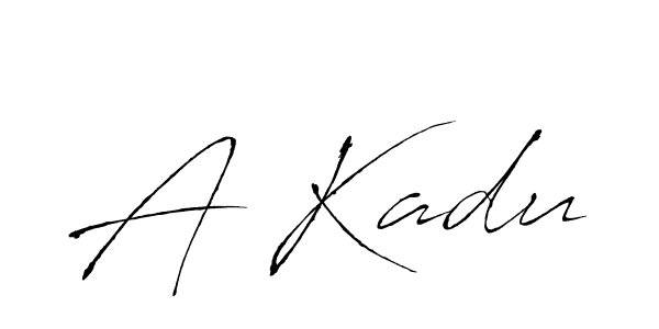 Design your own signature with our free online signature maker. With this signature software, you can create a handwritten (Antro_Vectra) signature for name A Kadu. A Kadu signature style 6 images and pictures png