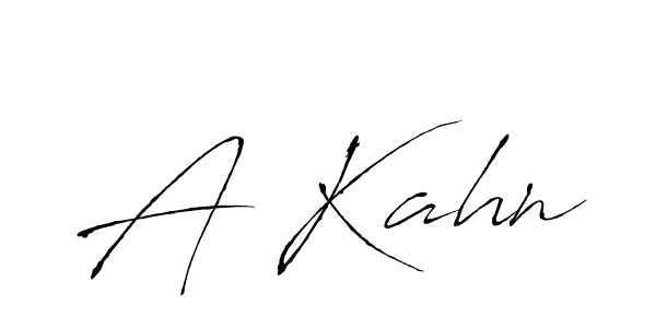 Use a signature maker to create a handwritten signature online. With this signature software, you can design (Antro_Vectra) your own signature for name A Kahn. A Kahn signature style 6 images and pictures png