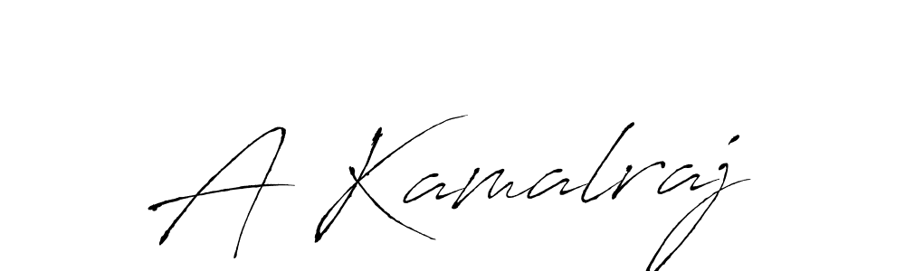 Make a beautiful signature design for name A Kamalraj. With this signature (Antro_Vectra) style, you can create a handwritten signature for free. A Kamalraj signature style 6 images and pictures png