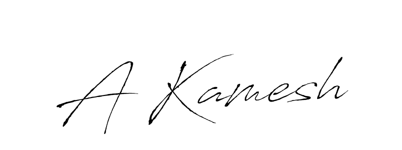 Also we have A Kamesh name is the best signature style. Create professional handwritten signature collection using Antro_Vectra autograph style. A Kamesh signature style 6 images and pictures png