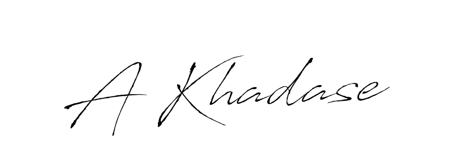 You should practise on your own different ways (Antro_Vectra) to write your name (A Khadase) in signature. don't let someone else do it for you. A Khadase signature style 6 images and pictures png