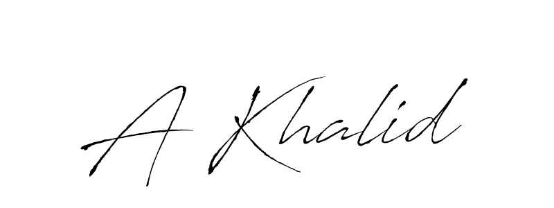 Use a signature maker to create a handwritten signature online. With this signature software, you can design (Antro_Vectra) your own signature for name A Khalid. A Khalid signature style 6 images and pictures png