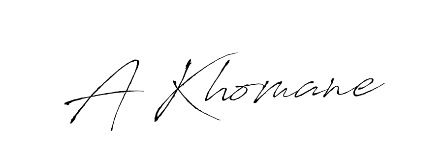 Also You can easily find your signature by using the search form. We will create A Khomane name handwritten signature images for you free of cost using Antro_Vectra sign style. A Khomane signature style 6 images and pictures png