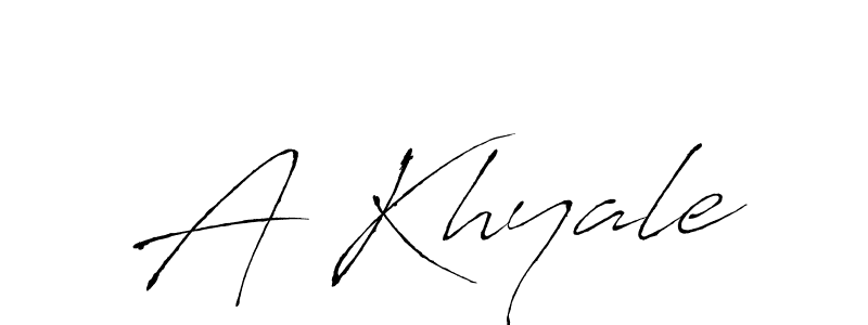 You should practise on your own different ways (Antro_Vectra) to write your name (A Khyale) in signature. don't let someone else do it for you. A Khyale signature style 6 images and pictures png