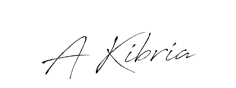 How to Draw A Kibria signature style? Antro_Vectra is a latest design signature styles for name A Kibria. A Kibria signature style 6 images and pictures png
