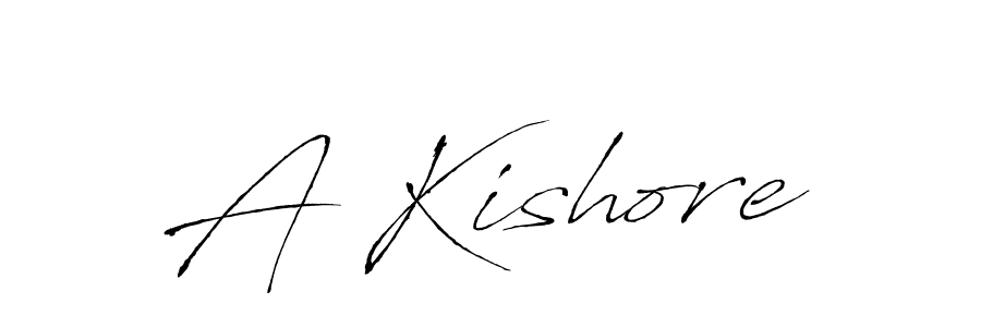 Also we have A Kishore name is the best signature style. Create professional handwritten signature collection using Antro_Vectra autograph style. A Kishore signature style 6 images and pictures png