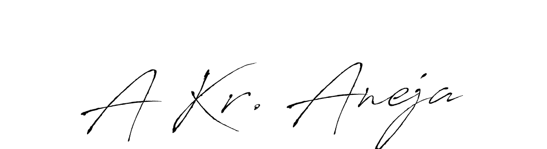 Make a short A Kr. Aneja signature style. Manage your documents anywhere anytime using Antro_Vectra. Create and add eSignatures, submit forms, share and send files easily. A Kr. Aneja signature style 6 images and pictures png