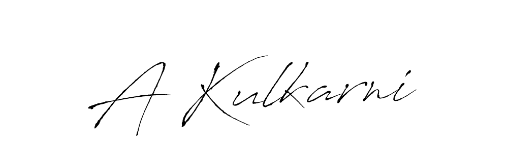 Also You can easily find your signature by using the search form. We will create A Kulkarni name handwritten signature images for you free of cost using Antro_Vectra sign style. A Kulkarni signature style 6 images and pictures png