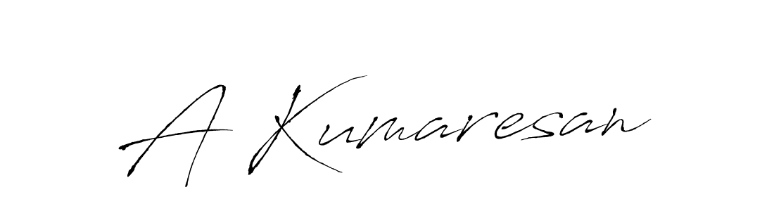 Use a signature maker to create a handwritten signature online. With this signature software, you can design (Antro_Vectra) your own signature for name A Kumaresan. A Kumaresan signature style 6 images and pictures png
