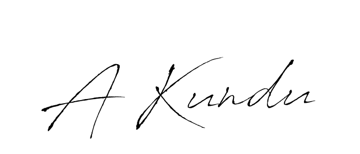 The best way (Antro_Vectra) to make a short signature is to pick only two or three words in your name. The name A Kundu include a total of six letters. For converting this name. A Kundu signature style 6 images and pictures png