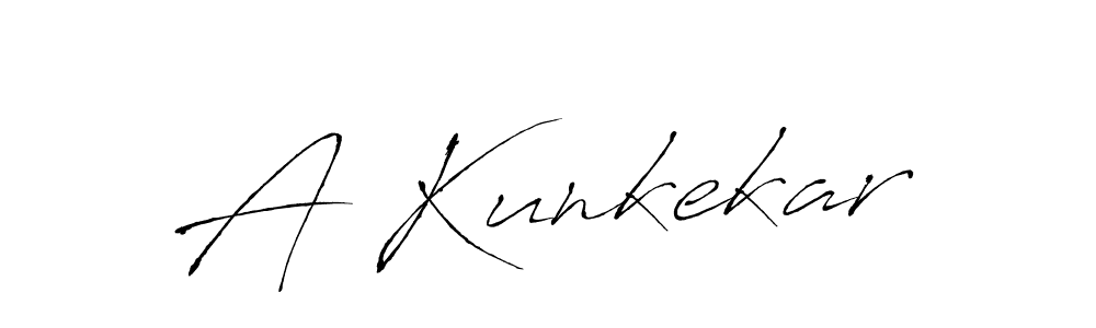 Use a signature maker to create a handwritten signature online. With this signature software, you can design (Antro_Vectra) your own signature for name A Kunkekar. A Kunkekar signature style 6 images and pictures png