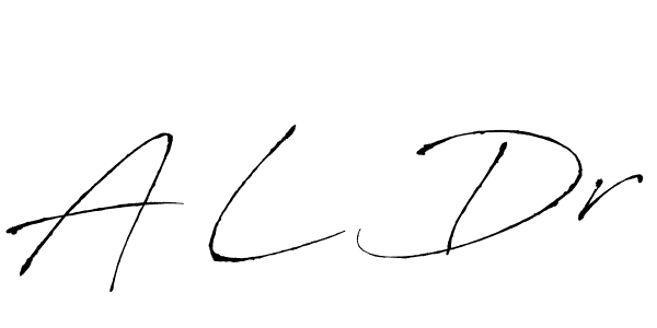 Use a signature maker to create a handwritten signature online. With this signature software, you can design (Antro_Vectra) your own signature for name A L Dr. A L Dr signature style 6 images and pictures png