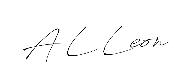 Also You can easily find your signature by using the search form. We will create A L Leon name handwritten signature images for you free of cost using Antro_Vectra sign style. A L Leon signature style 6 images and pictures png