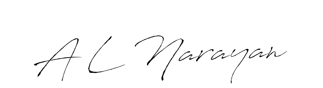 Once you've used our free online signature maker to create your best signature Antro_Vectra style, it's time to enjoy all of the benefits that A L Narayan name signing documents. A L Narayan signature style 6 images and pictures png