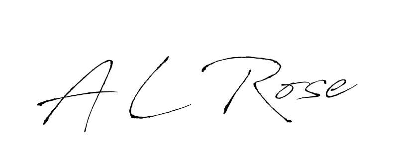 How to Draw A L Rose signature style? Antro_Vectra is a latest design signature styles for name A L Rose. A L Rose signature style 6 images and pictures png