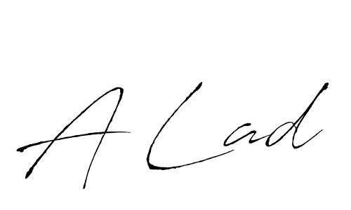 Also You can easily find your signature by using the search form. We will create A Lad name handwritten signature images for you free of cost using Antro_Vectra sign style. A Lad signature style 6 images and pictures png